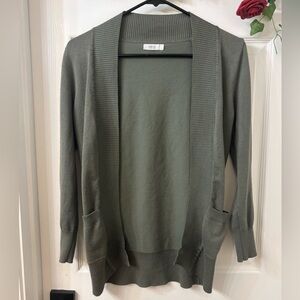 Active USA Women's Sage Green Cardigan